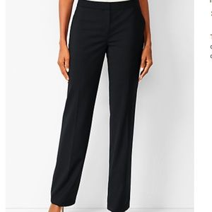 Talbots Black Seasonless Wool Barely Boot Pants